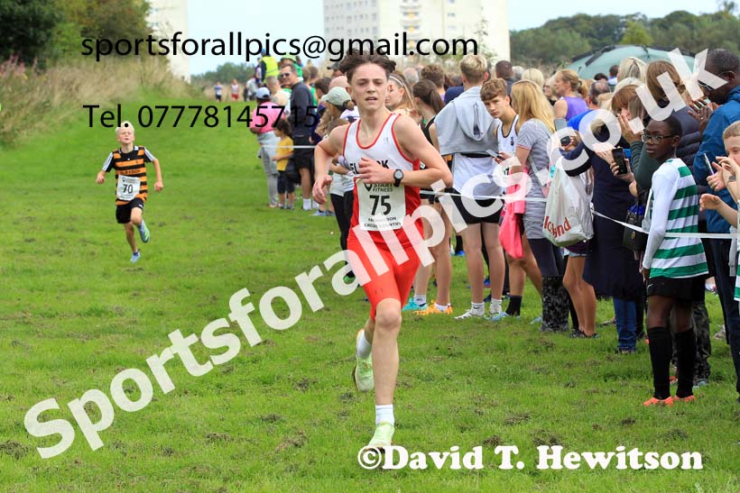 Boys and Girls under-13s, Farringdon Cross Country Relays, Sunderland.  Photo: David T. Hewitson/Sports for All Pics